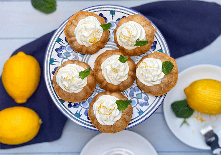 Cupcakes mit Lemon Curd
