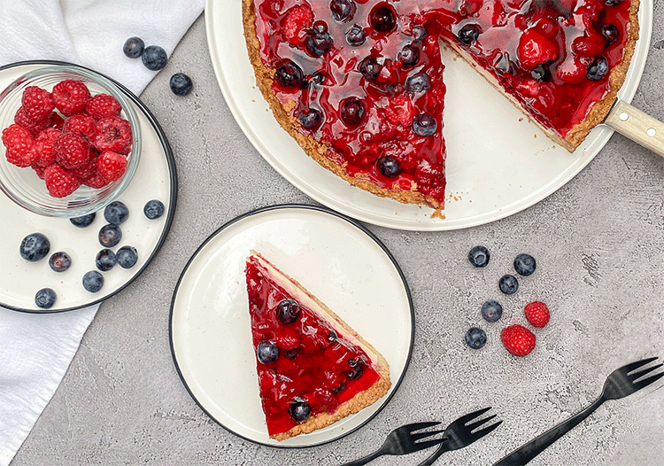 Beeren-Schmand-Torte - Küchenmomente