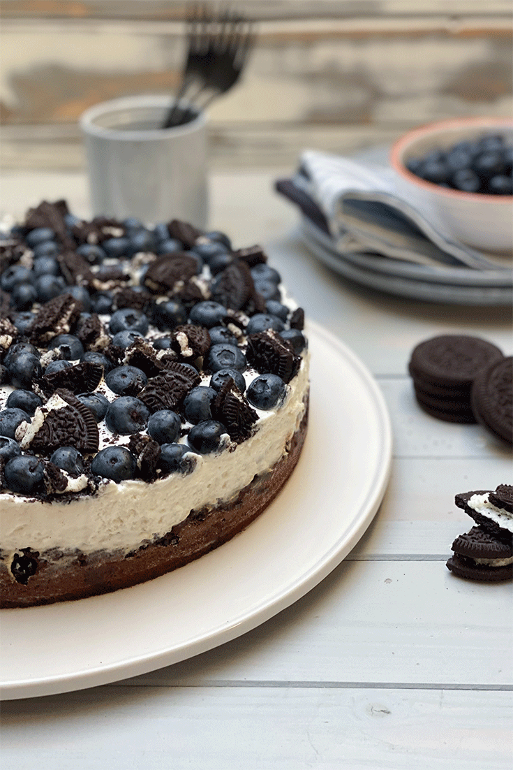 Heidelbeer-Oreo-Torte - Küchenmomente