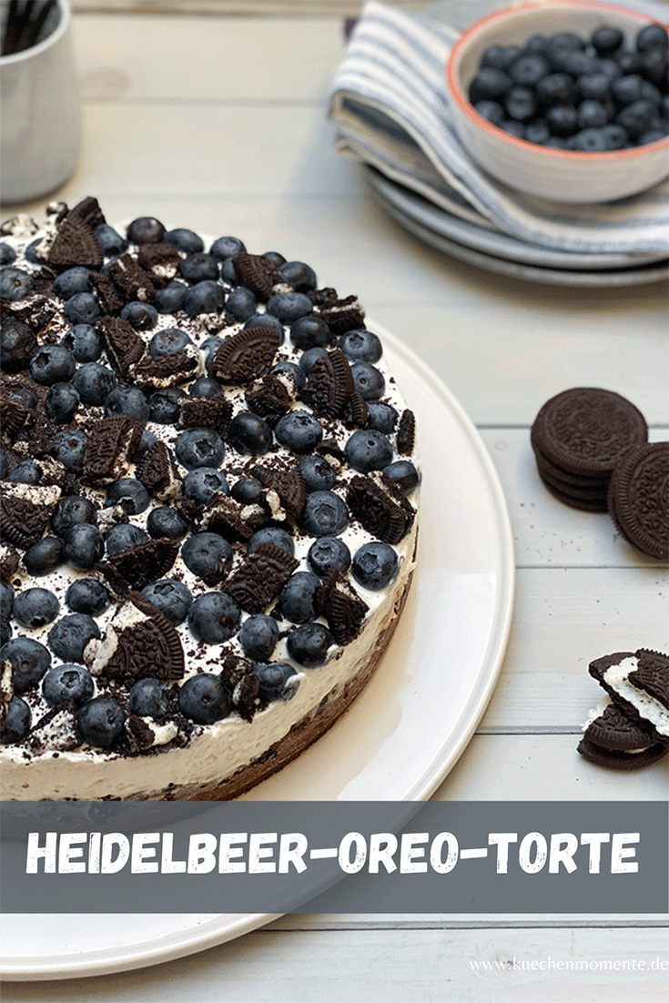 Oreo-Heidelbeer-Torte