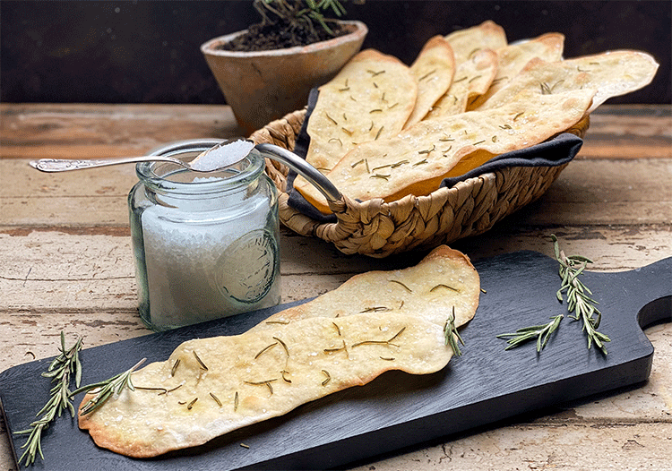 Knuspriges Brot aus Italien