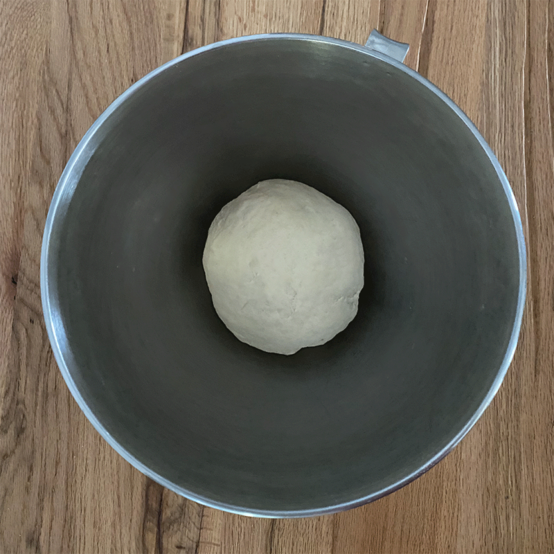 Grissini Teig vor der Ruhezeit
