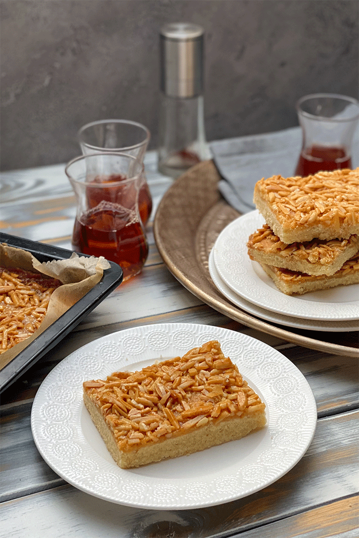 Butterkuchen ohne Hefe aus dem Iran Malake Badam