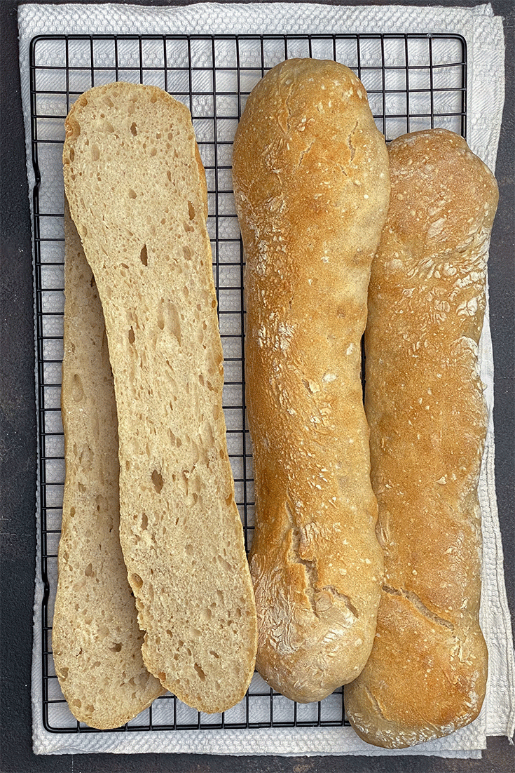 Anschnitt Pane Stirato