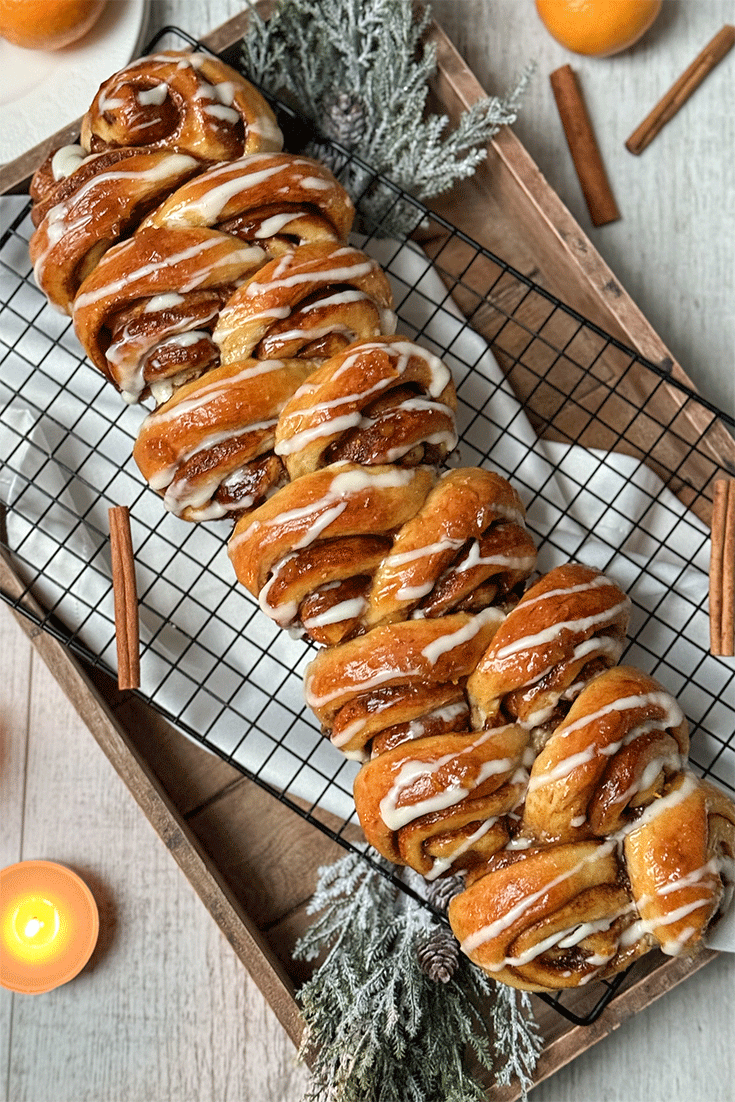 Kanellängd Zimtbrot aus Schweden