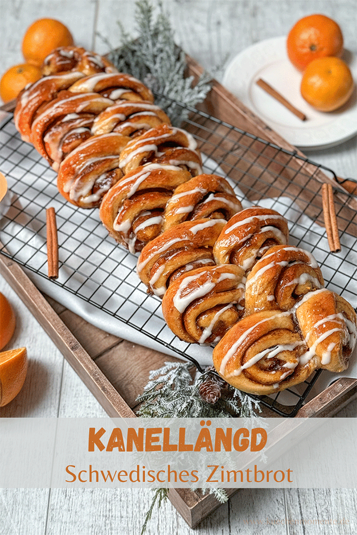 Kanellängd ein Zimtbrot aus Schweden Pinterestpost
