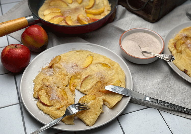 Apfelpfannkuchen wie bei Oma