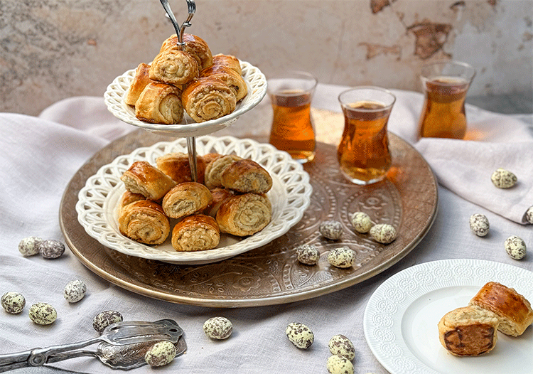 Armenische Nazook Gata Ostergebäck