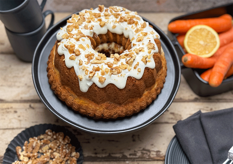 Karottenkuchen Gugelhupf