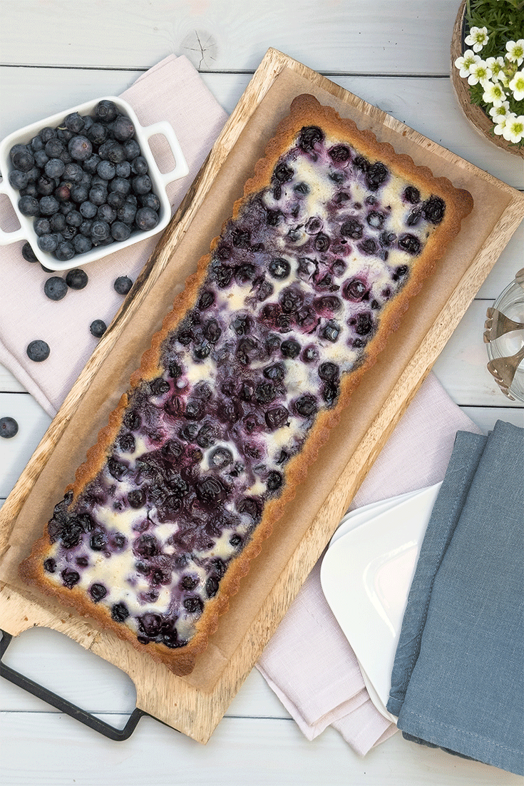 Heidelbeer-Tarte