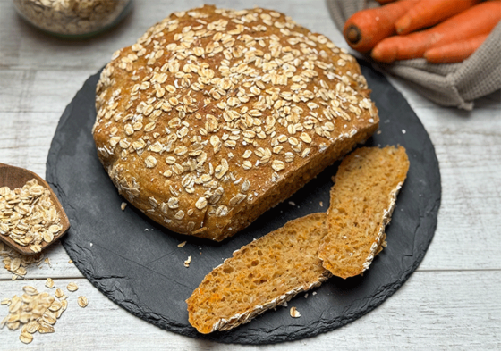 Topfbrot Haferflocken Karott