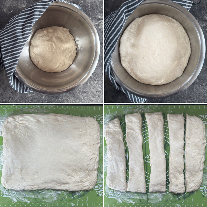 Zubereitung Sesam-Baguettes