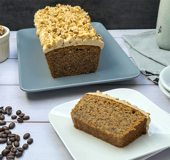 Walnuss-Espresso-Kuchen Kastenkuchen