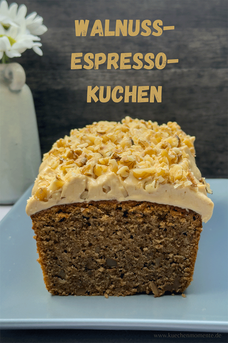 Walnuss-Espresso-Kuchen Pinterestpost