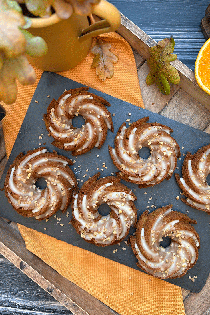 Honig-Nuss-Gugelhupf klein Mini