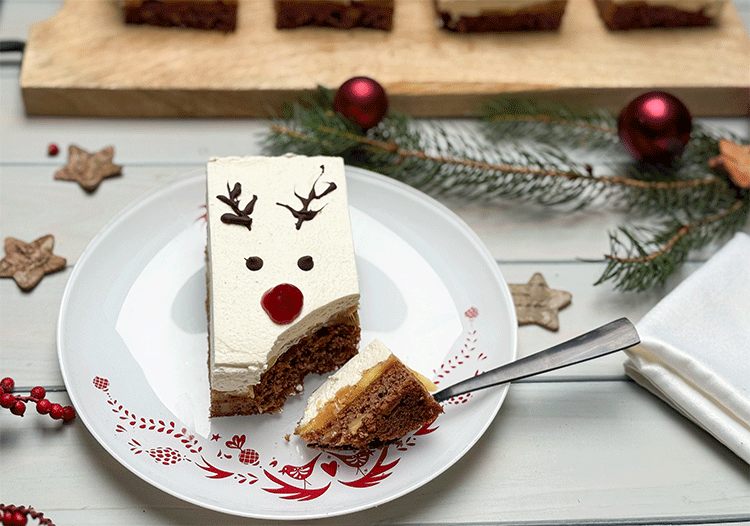 Apfelweinschnitten Weihnachten