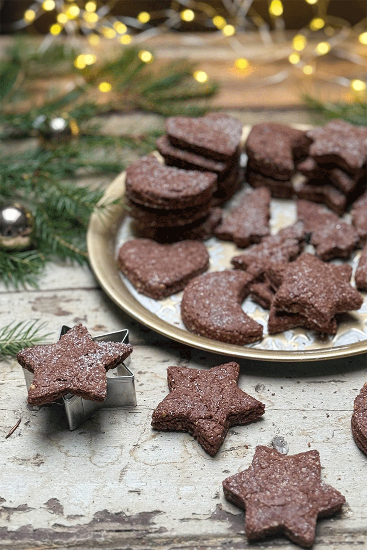 Austechplätzchen aus der Schweiz Basler Brunsli