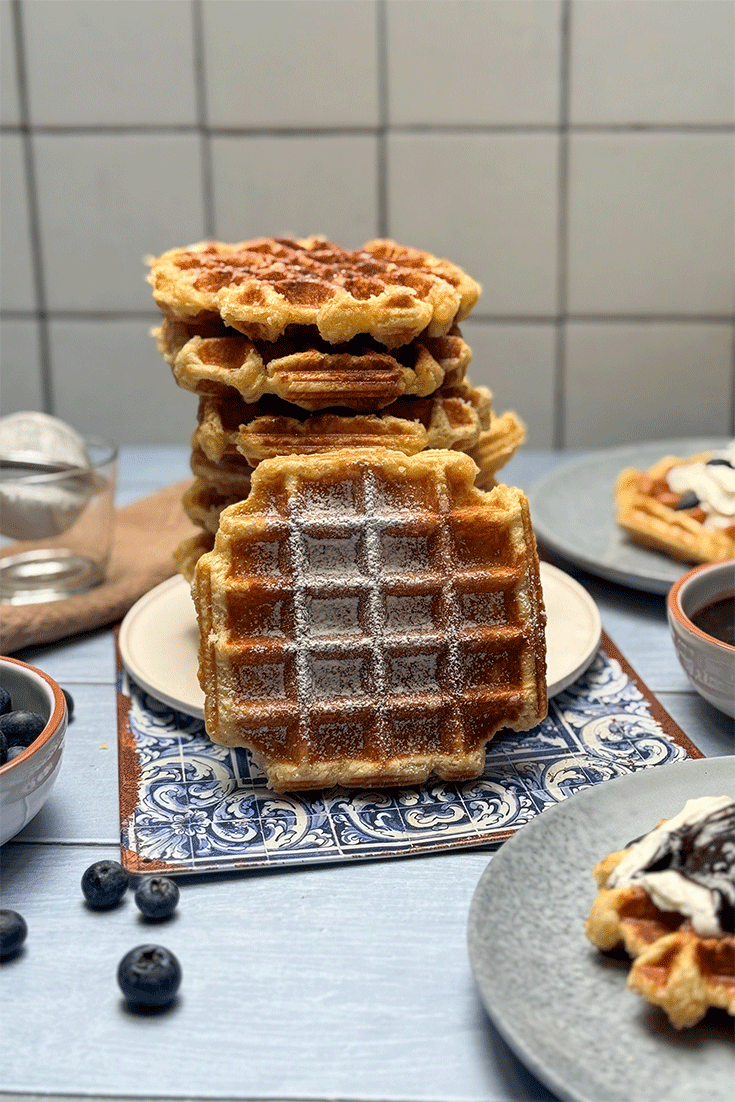 Lütticher Waffeln Belgische Waffeln