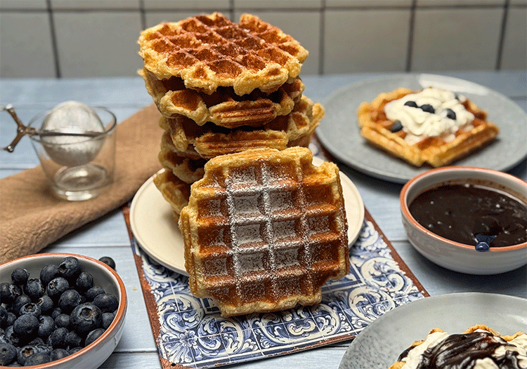 Lütticher Waffeln Belgische Waffeln
