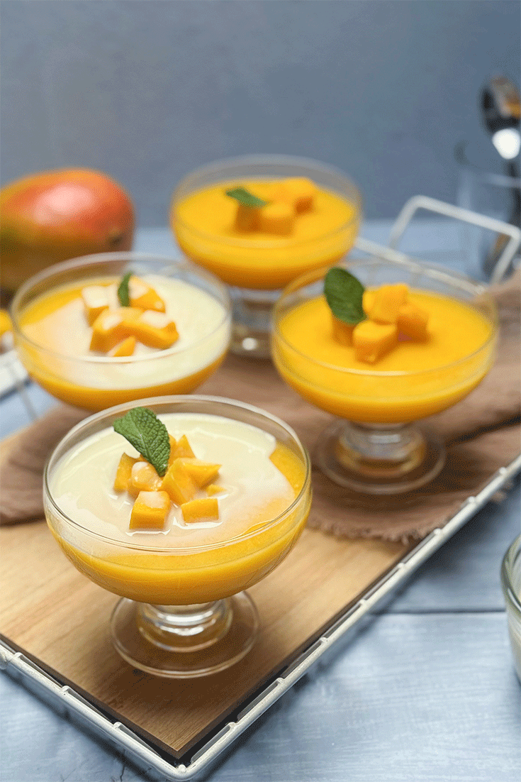 Mango Dessert aus China Mango Pudding