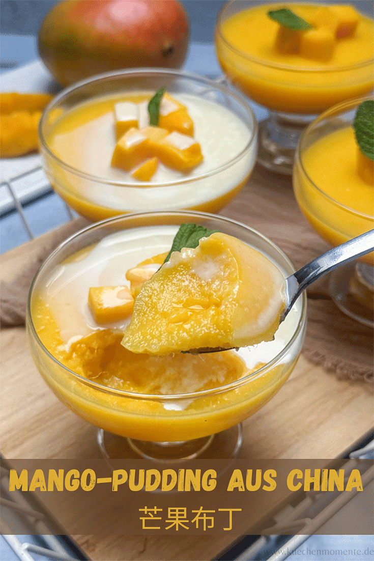 Mango-Pudding China Dessert