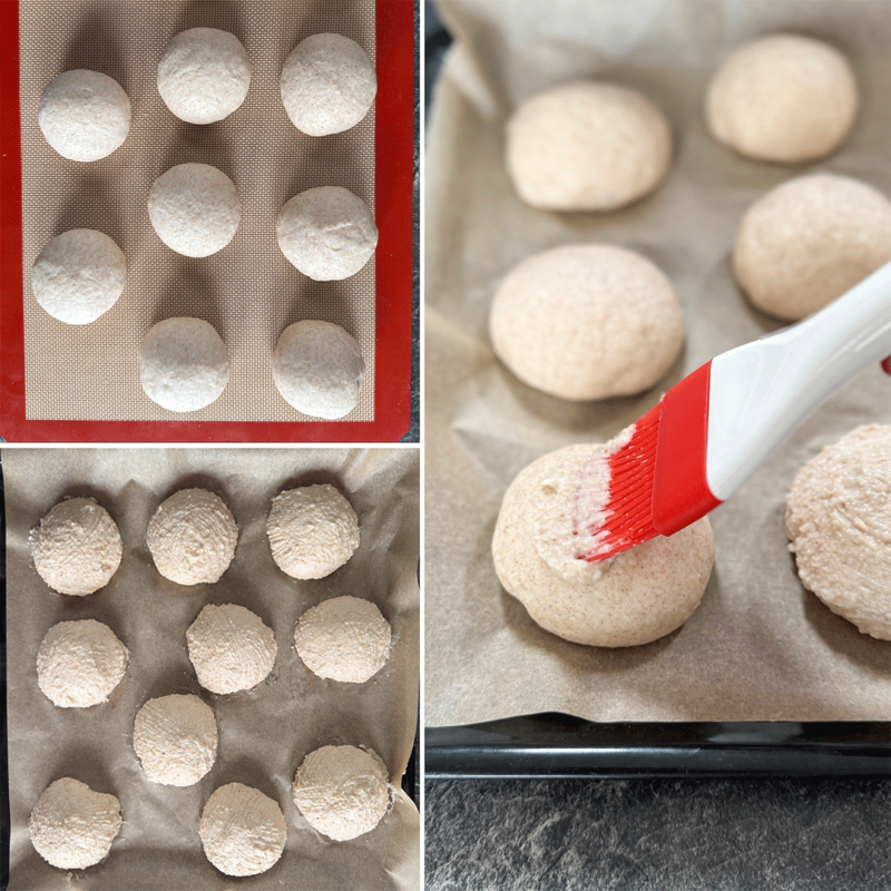 Zubereitung Tigerbrötchen