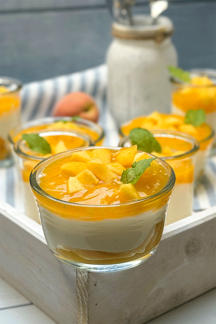 Solero-Dessert mit Joghurt