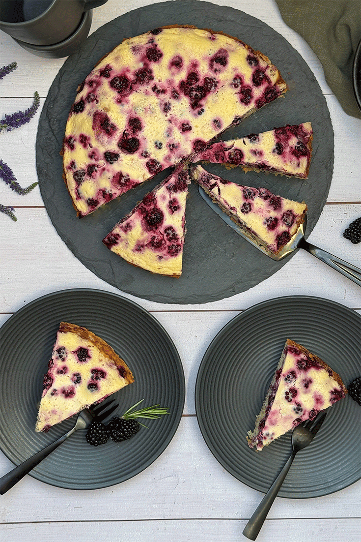 Brombeerkuchen einfach