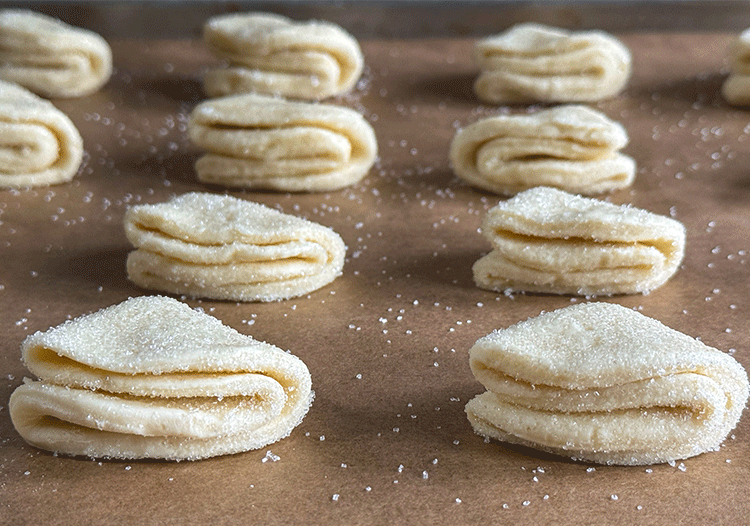 Quarkkekse aus Usbekistan vor dem Backen